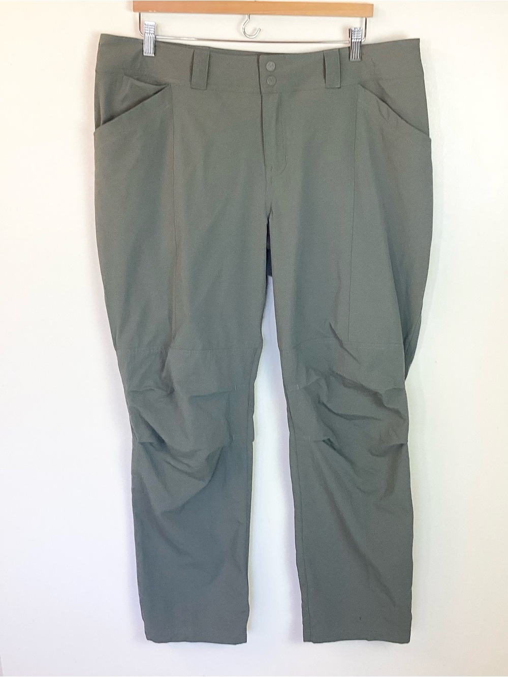REI Co-Op Women’s Convertible Outdoor Hiking Pants - Green - 16